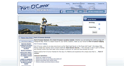 Desktop Screenshot of pocrentals.com